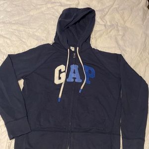 gap zip up hoodie